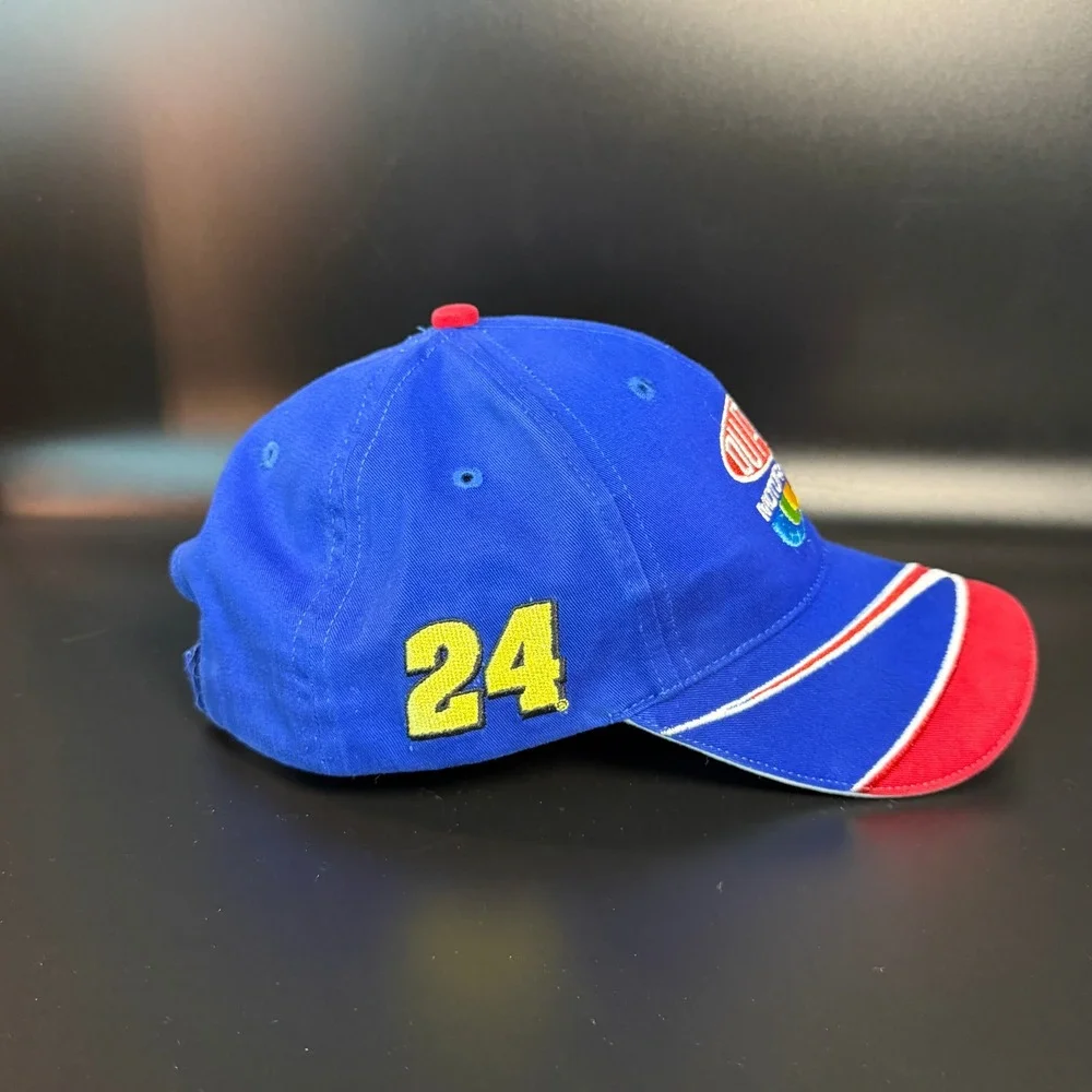 Winner's Circle Jeff Gordon DuPont Motorsports Blue Cotton NASCAR Hat Mens‎ OSFM